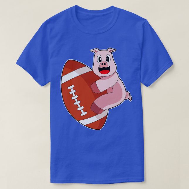 Pig American T-Shirt (Design Front)