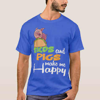 Pig And Taco4384  T-Shirt