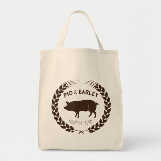 Pig & Barley Grocery Tote