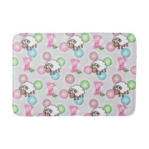 Pig Bathroom Bathmat