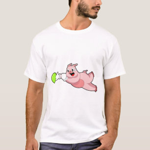 Pig Bowling Bowling ball T-Shirt
