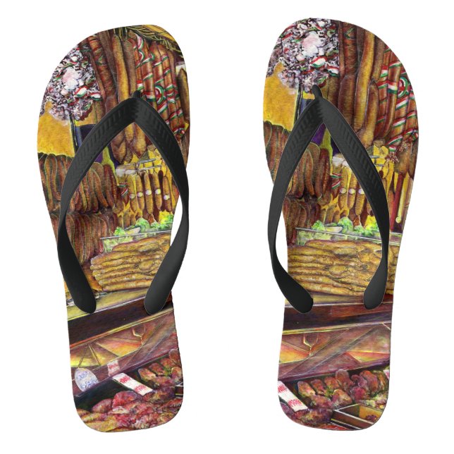 Pig, Budapest Flip Flops (Footbed)