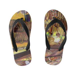 Pig, Budapest Kid's Flip Flops