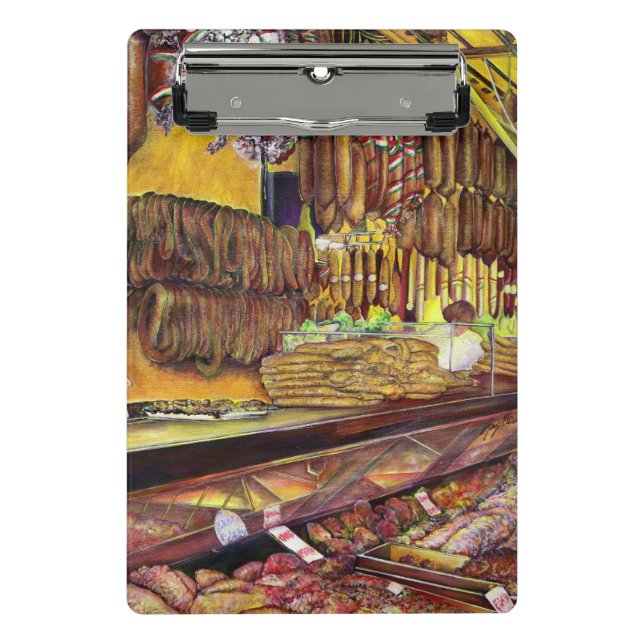 Pig, BudapestOriginal painting by well-seasoned Ne Mini Clipboard (Front)