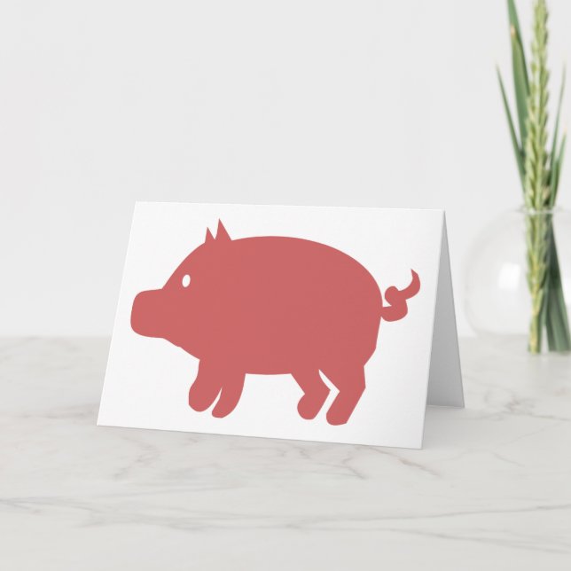 Pig Card (Front)