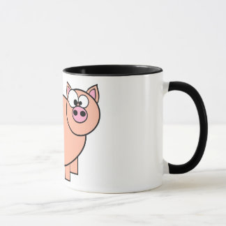 Pig cartoon mug