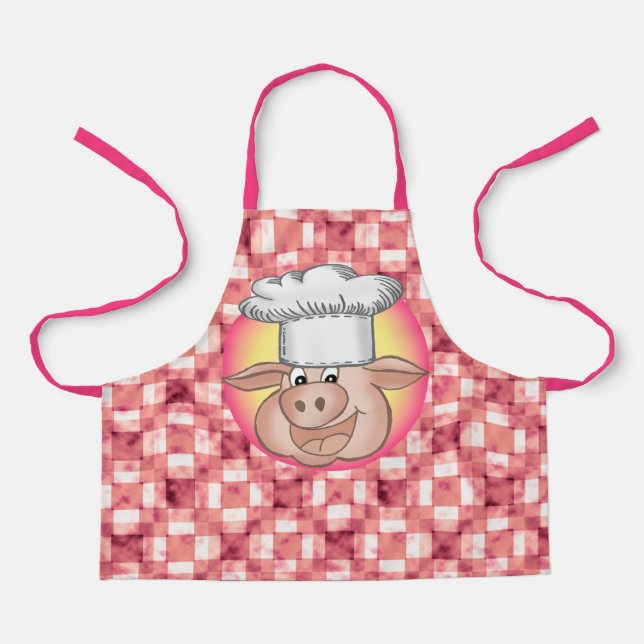 Pig Chef Apron  (Front)