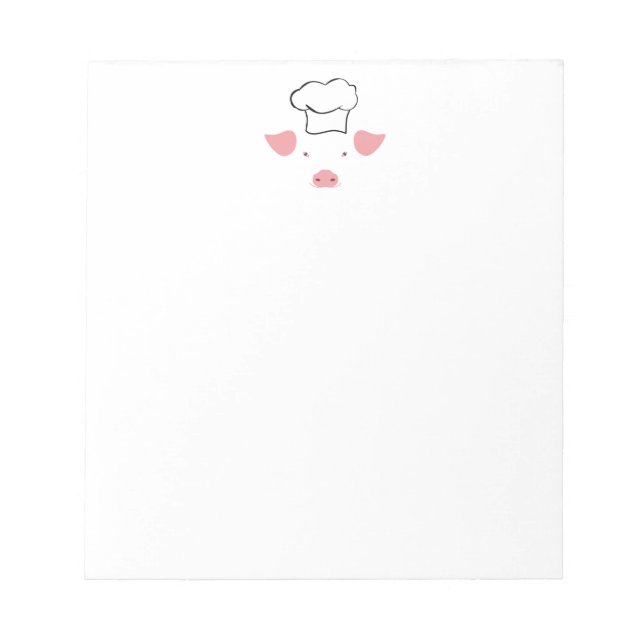 Pig Chef Notepad (Front)