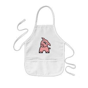 Pig Childrens Apron