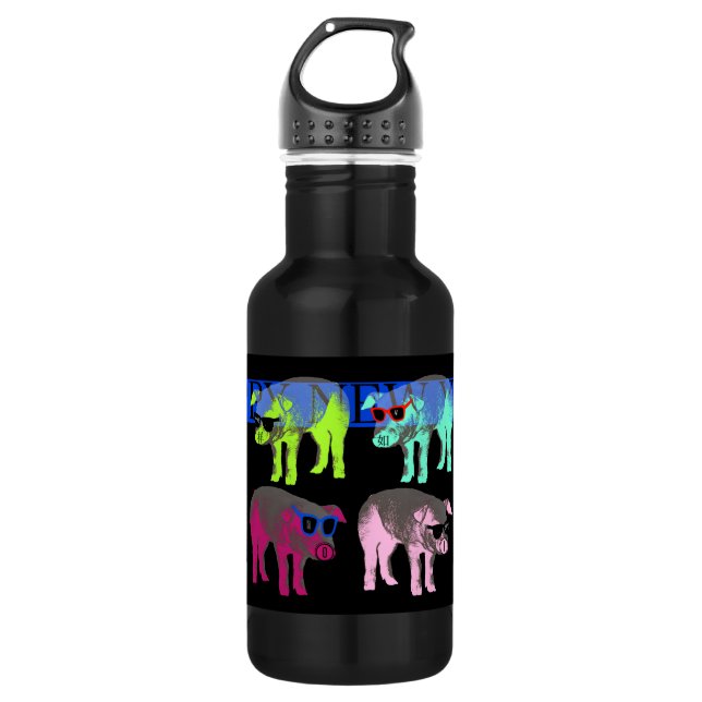 Pig Chinese New Year 2019 Pop Water Bottle (Front)