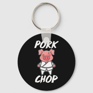 Pig Chopper Keychain