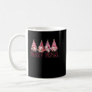 pig christmas 2 coffee mug