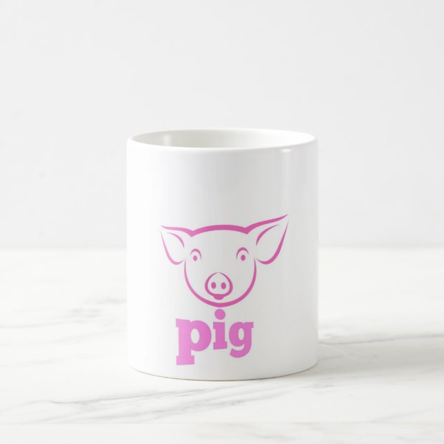 Pig Coffee Mug (Center)