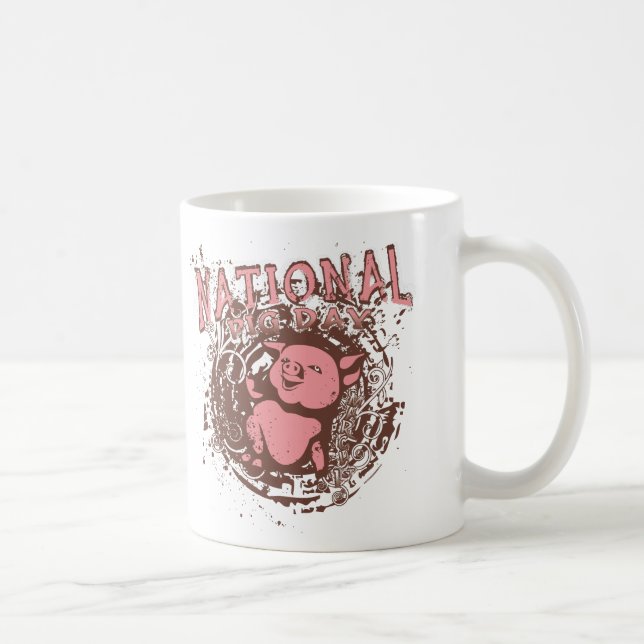 pig coffee mug (Right)
