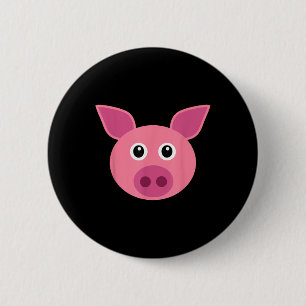 Pig Costume Halloween Pretend Im A Pig Piggy Pigle 2 Inch Round Button