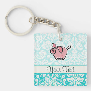 Pig; Cute Keychain