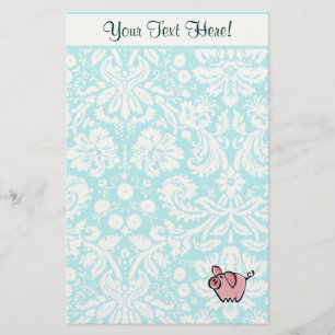 Pig; Cute Stationery
