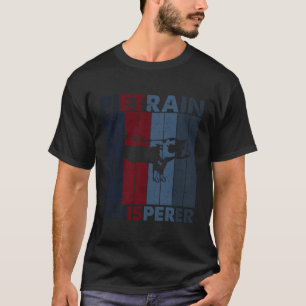 Pig Dad Mom Whisperer - Farmer Breeder Vintage Pie T-Shirt