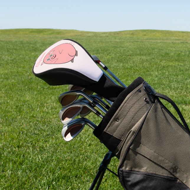 Pig Design Golf Head Cover (In Situ)