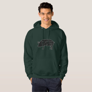 Pig Diagram Hoodie
