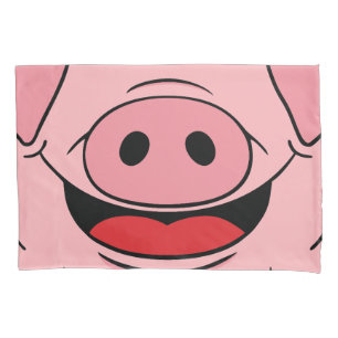 Pig Face Pillowcase