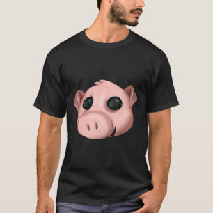 Pig Face Shirt Cool Vibrant Swine Fan Gift