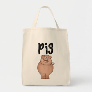 Pig Farm Animal Tshirts and Gifts Tote Bag