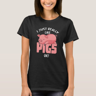 Pig  Farming Animal  Farm Animal Farmer  Pig T-Shirt