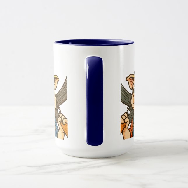 Pig Farming Committee Mug for Pax Baculum Members (Handle)