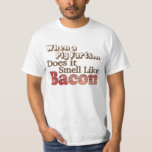 Pig Farts Mens Tshirt (Front)