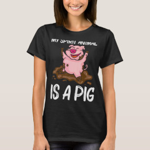 Pig For Men Women Hog Farmer Farm Animal  3 T-Shirt