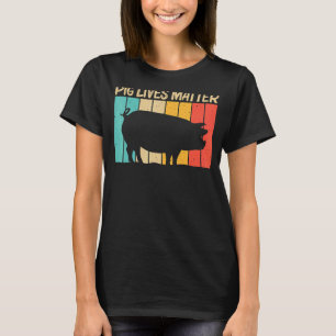 Pig For Men Women Pig Farmer Farm Farming   T-Shirt