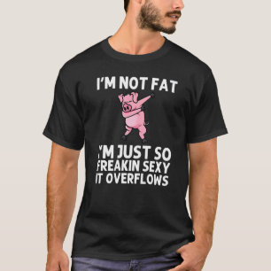 Pig For Men Women Piglet Hog Piggy Farm Animal T-Shirt
