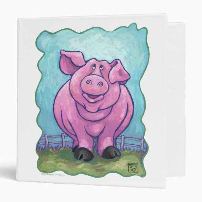 Pig Gifts & Accessories Binder (Front/Inside)