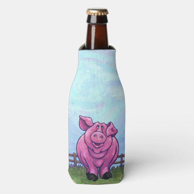 Pig Gifts & Accessories Bottle Cooler (Bottle Front)