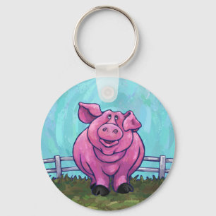 Pig Gifts & Accessories Keychain