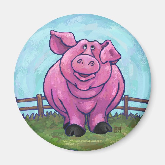 Pig Gifts & Accessories Magnet (Front)