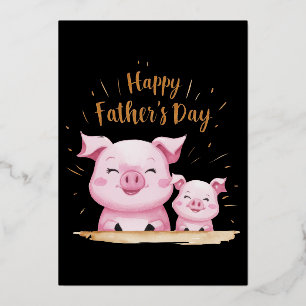 Pig Happy Father's Day