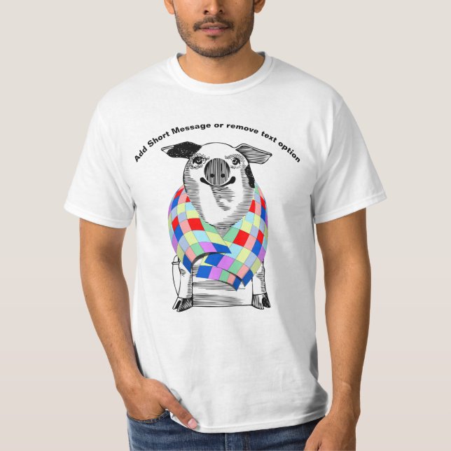 Pig-in-a-Blanket Day T-Shirt (Front)