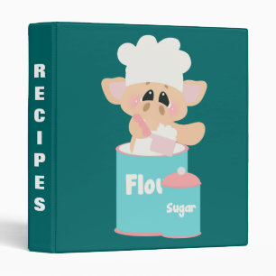 Pig In Flour Baking Recipe Binder