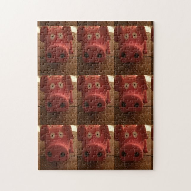 PIG JIGSAW PUZZLE (Vertical)