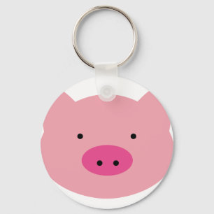 pig keychain