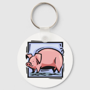 Pig Keychain