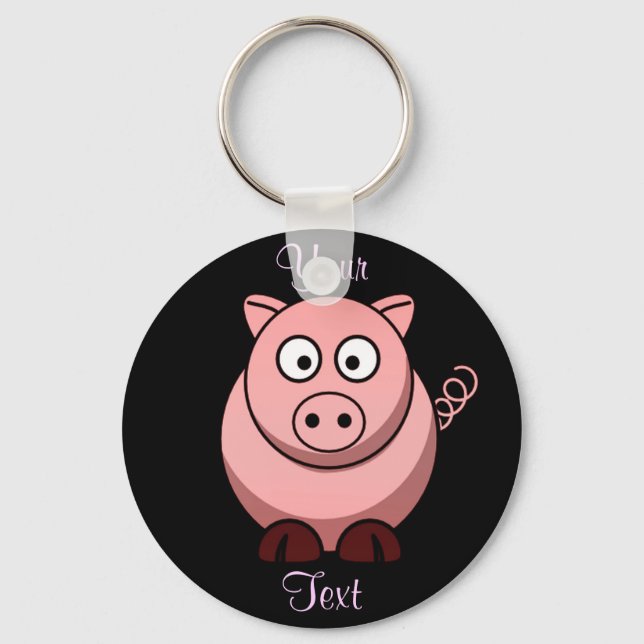 Pig Keychain (Front)