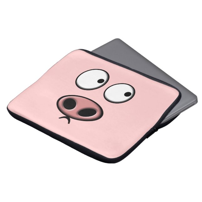Pig Laptop Sleeve (Front Top)