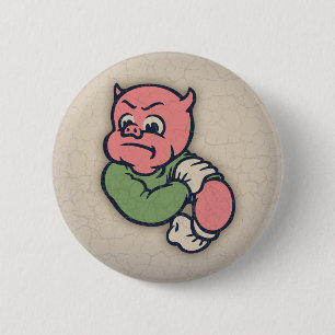 pig-mad-TIL 2 Inch Round Button
