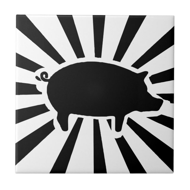 PIG ME - Rays of Pig Tile (Front)