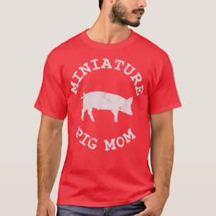 Pig Mom Mama Cute  T-Shirt