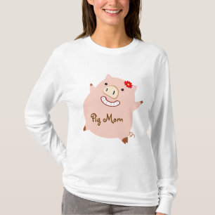 Pig Mom (pretty piggy) T-Shirt