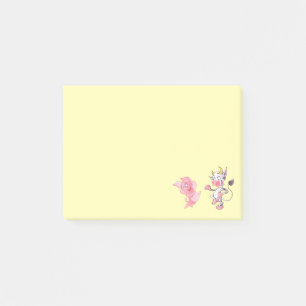 Pig n'Bull Farm Life Post-it® Notes 4 x 3